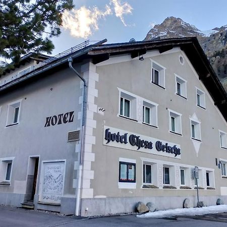 Hotel Chesa Grischa Sils Baselgia Bagian luar foto