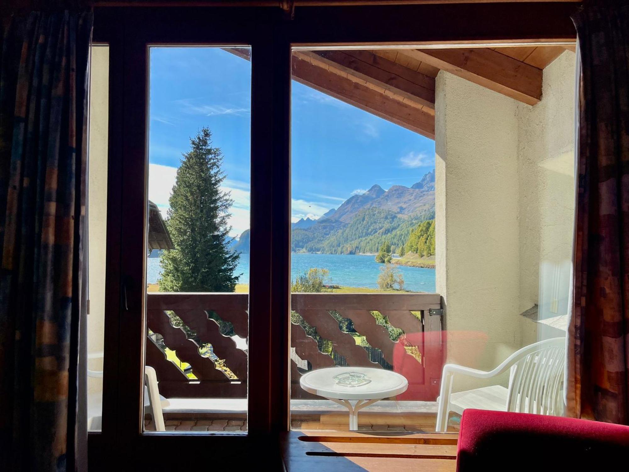Hotel Chesa Grischa Sils Baselgia Bagian luar foto