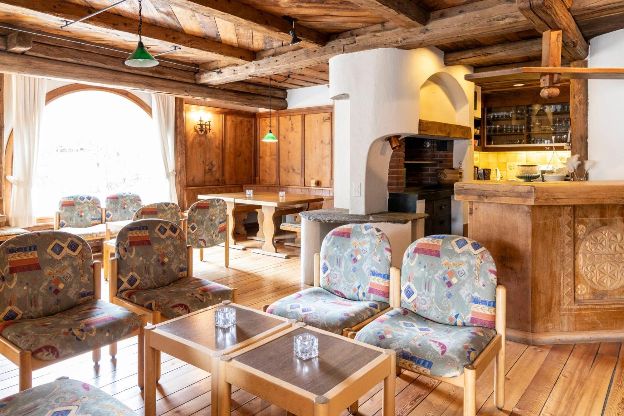 Hotel Chesa Grischa Sils Baselgia Bagian luar foto
