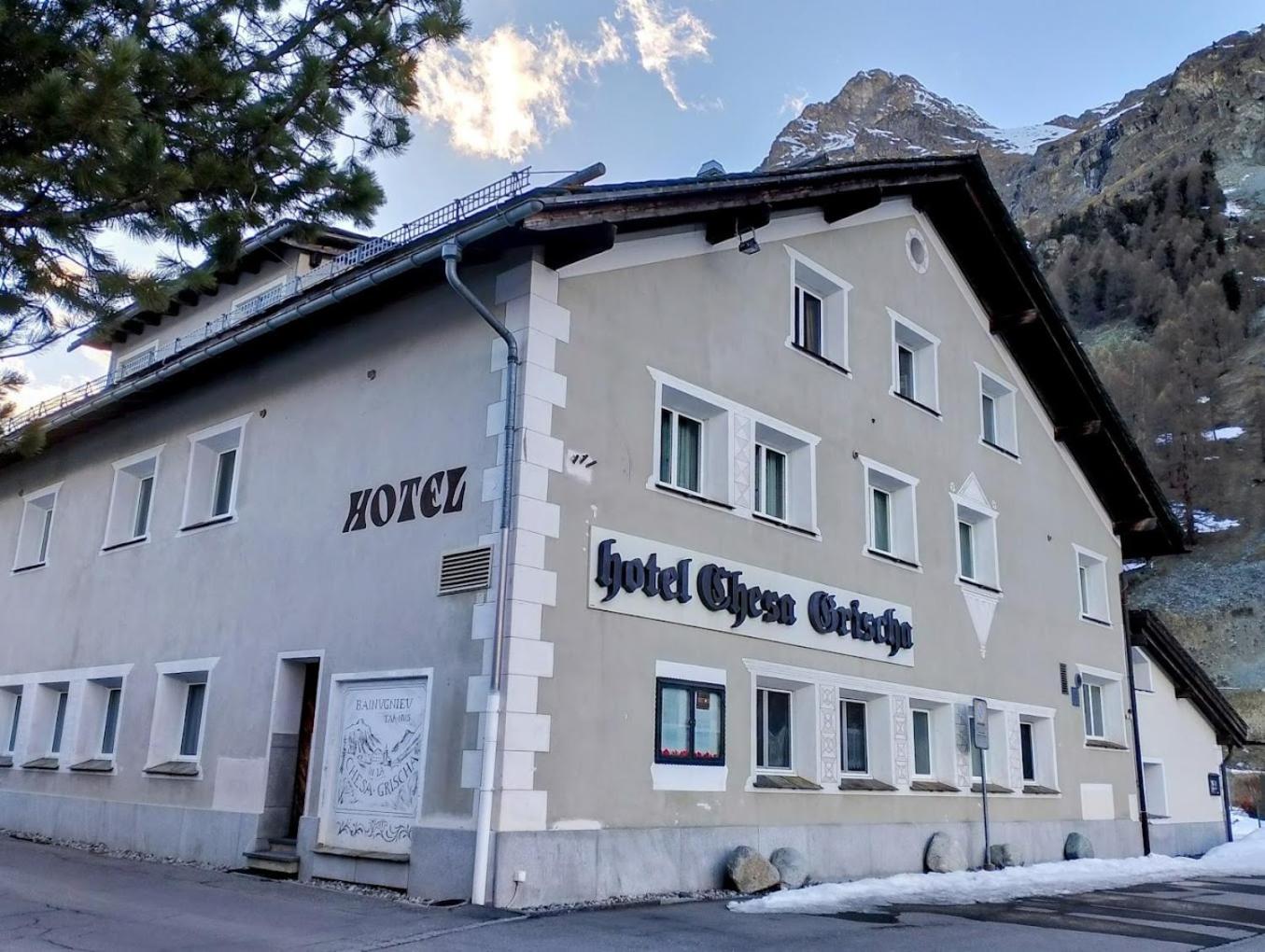 Hotel Chesa Grischa Sils Baselgia Bagian luar foto
