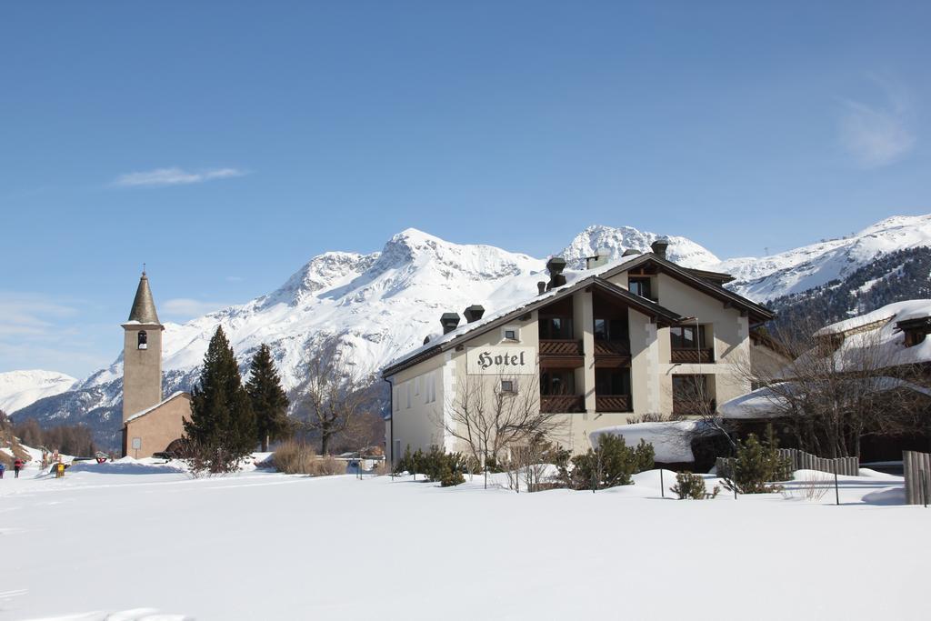 Hotel Chesa Grischa Sils Baselgia Bagian luar foto